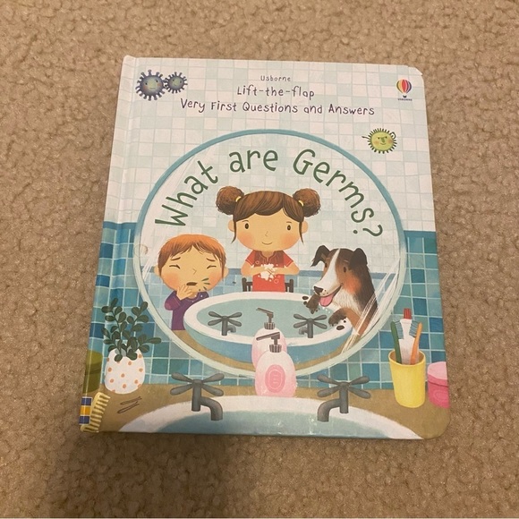Other - BOGO Usborne Lift-The-Flap “What Are Germs?” Hard Back Book